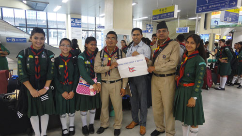 OPS Scouts Students attended World Jamboure in Japan 2012